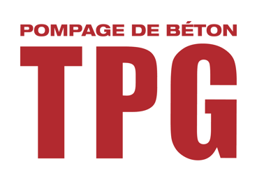 Logo TPG: Pompage de béton
