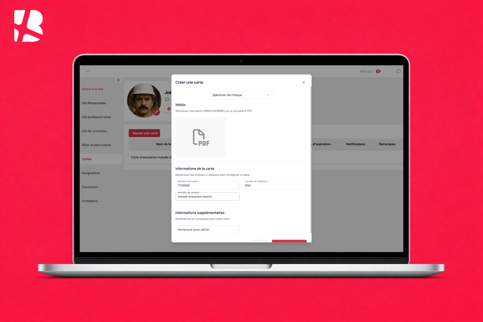 PDF added in the Wallet module